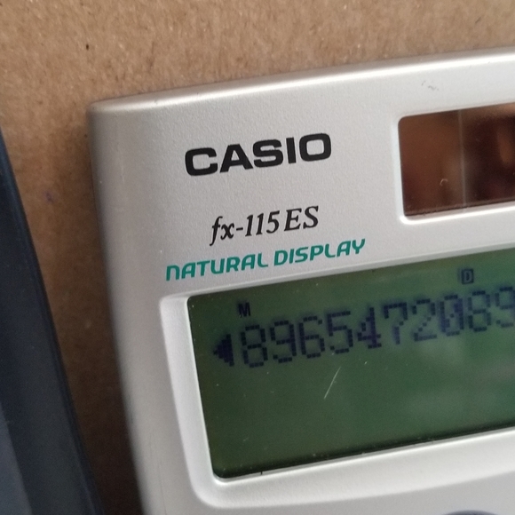 Casio FX-115ES Scientific Calculator - Picture 2 of 5